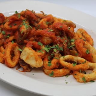 Fried Calamari Arrabbiata
