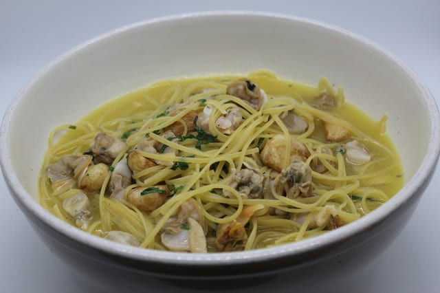 Clam Sauce Pasta.
