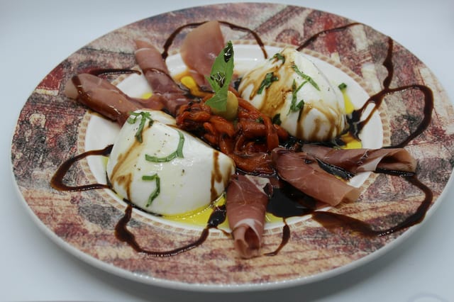 Burrata Mozzarella.