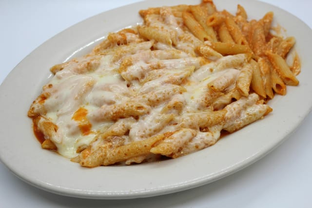 Baked Penne Pasta.