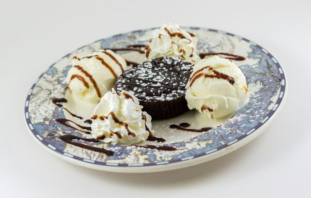 Hot Fudge Brownie.
