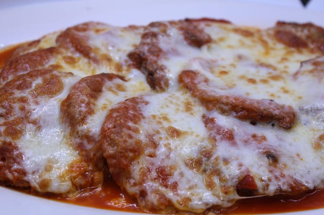 Eggplant Parm.