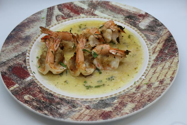 Shrimp Oreganata.